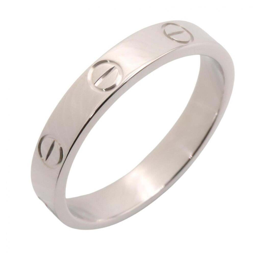 CARTIER Authentic 18k Silver Love Ring
